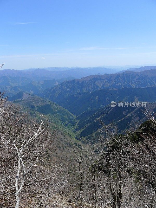 Mount Daifugendake (大普賢岳) in Nara, Japan